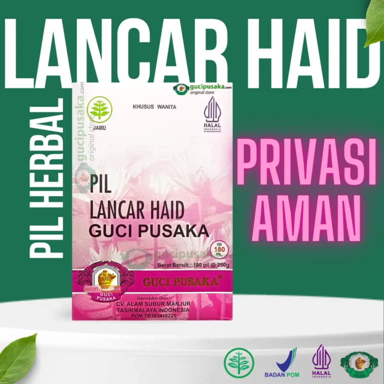 pil lancar haid guci pusaka