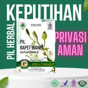 pil rapet wangi guci pusaka